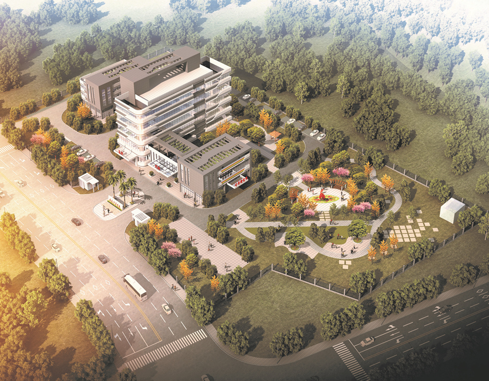 鸿尾乡卫生院新院鸟瞰图_副本.jpg 鸿尾乡卫生院新院鸟瞰图_副本.jpg